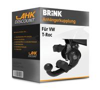 Brink Anhängerkupplung schwenkbar inkl. Brink E-Satz 13polig & Montage - VW T-ROC