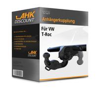 VAPOS Anhängerkupplung schwenkbar manuell schwenkbarer Kugelkopf - VW T-ROC