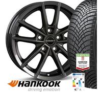 für VW T-Roc Cabrio Winterräder 17 Zoll 215/55 R17 Winterreifen Hankook RS3 W462