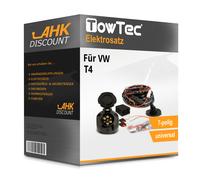 Für VW T4 07.1990-12.1995 TOWTEC E-Satz 7polig universell für AHK