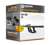 Für VW T4 98-03 WESTFALIA Anhängekupplung abnehmbar + 7polig E-Satz NEU