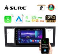 Für VW T6 Transporter Multivan 2015-2022 2+64G Android 14 Autoradio GPS Navi Kam