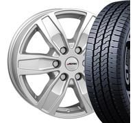 für VW T7 Transporter ab 2024 Winterräder SILB 225/55 GT Radial WT3 Winterreifen