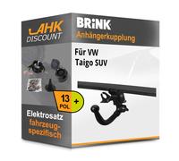 Für VW Taigo SUV 21- BRINK Anhängerkupplung abnehmbar + 13polig E-Satz AHK