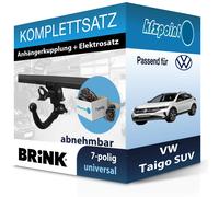 Für VW Taigo SUV 21- BRINK Anhängerkupplung abnehmbar + 7polig E-Satz neu