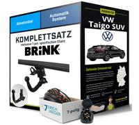 Für VW Taigo SUV CS1 Anhängerkupplung abnehmbar +eSatz 7pol 11.2021-jetzt AHK