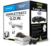 Für VW Taigo SUV Typ CS1 Anhängerkupplung abnehmbar +eSatz 13pol 21- AHK