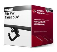Brink Anhängerkupplung abnehmbar Kugelstange von unten gesteckt - VW TAIGO