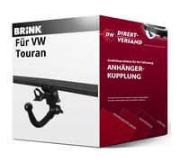 Brink Anhängerkupplung abnehmbar Kugelstange von unten gesteckt - VW TOURAN