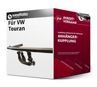 Westfalia Anhängerkupplung abnehmbar für VW Touran Van BJ 05.15- NEU mit ABE