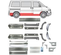 Für VW Transporter T4 1990-2003 Seitenschweller-Reparaturbleche/Kurz/ 23x / L+R