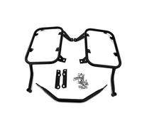 Für XL750 Für TRANSALP 2023 2024 Motorrad Zubehör Sattel Seite Toolbox Halterung Fall Gepäck Pannier Rack Motorrad-Heckgepäckträger(Schwarz)