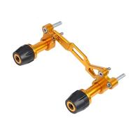 Für Yamaha Für Tricity 300 125 155 Motorrad Zubehör Schalldämpfer Auspuff Sliders Crash Pad Anti Fall Protector(Gold)