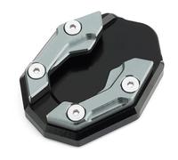 Für Yamaha Für Xmax Für X-MAX 125 250 300 400 Motorrad Seite Stehen Pad Zubehör Ständer Verlängerung Enlarger Halterung Vergrößerungspad(Braun)