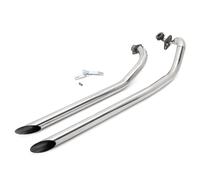 Für YAMAHA V Star 1100 XVS1100 Classic Custom Auspuff Schalldämpfer Auspufftöpfe