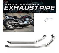 Für Yamaha V Star 1100 XVS1100A Classic Auspuff Schalldämpfer Auspufftöpfe