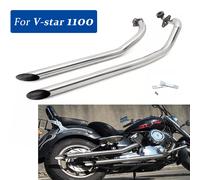 Für Yamaha V Star 1100 XVS1100A Classic Auspuff Schalldämpfer Auspufftöpfe