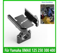 Für Yamaha XMAX 125 250 300 400 CNC Handyhalter GPS Ständer Halterung Zubehör