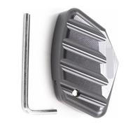 Für Yamaha Xmax 300 125 250 XMAX300 125 250 2014-2020 Motorradzubehör Seitenständer Vergrößerungspolster Kickstand Support Zubehör Motorrad Vergrößerungspad(Titanium)