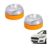 FUFRE V16 Warnleuchte Auto mit Magnetfuß, 360° LED Blinklicht, Wasserdicht IP54, Ersatz für Warndreieck, Pannendreieck 2026, Entspricht der EU-Norm IDADA 21020060, für Auto Motorrad Wohnmobil LKW (D)