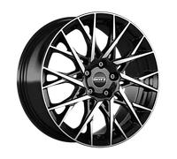 Dotz Fuji Black Polished Alufelge 18 Zoll ET31 4x108 ML65,1