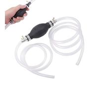Funalix Manuelle Siphon Pumpe,Multifunktions Flüssigkeitssauger,Mit Messingverbindungen 2M Rnglebigen PVC Sahlauch Schlauchklemme,Absaugpumpe für Auto, Boot, Motorrad und Benzin