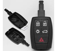 Funk Fernbedienung Zünd Schlüssel Gehäuse für Volvo S40 V50 V70 C30 C70 Rohling