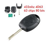 Funk Schlüssel 3 Tasten Mit Batterie Fernbedienung NEU Für Ford Fiesta MK6 02-08