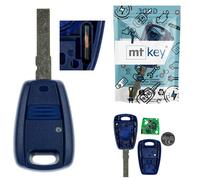 Funk Schlüssel 434MHZ ID48 Blau für FIAT DOBLO 223 01-10 PALIO I Autoschlüssel
