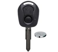 Funk Schlüssel Gehäuse Rohling für Ssangyong SSY3 Fernbedienung + Batterie