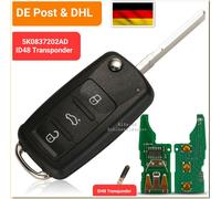 FunkSchlüssel 5K0837202AD 434MHZ für VW Passat Golf Caddy Sharan Polo Touran Eos