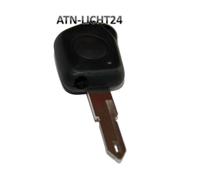 Funkschlüssel Fernbedienung 1 Tasten Gehäuse + Bart Peugeot 106 206 306 405 406