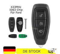 Funkschlüssel Fernbedienung 434MHz 4D63 Für Ford Focus Fiesta Mondeo C-Max B-Max
