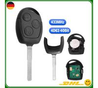 Funkschlüssel Fernbedienung Für Ford Focus Fiesta C-Max S-Max Galaxy 3 Tasten DE