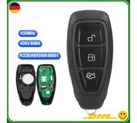Funkschlüssel Fernbedienung KR55WK48801 434MHz Für Ford Focus Fiesta Mondeo