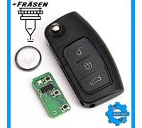 FUNKSCHLÜSSEL FÜR FORD B-MAX C-MAX FIESTA FOCUS 433Mhz 1753886 1337641 + FRÄSEN