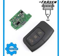 FUNKSCHLÜSSEL FÜR FORD FOCUS MONDEO KUGA C-MAX KEYLESS GO 434MHz 4D60 + FRÄSEN
