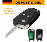 FUNKSCHLÜSSEL FÜR OPEL ADAM ASTRA J CASCADA CORSA E INSIGNIA MOKKA 433MHz ID46