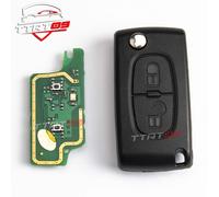 FUNKSCHLÜSSEL FÜR PEUGEOT 106 206 207 306 307 BOXER 433Mhz ID46 6490EF 649075