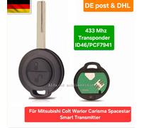 Funkschlüssel Funk Fernbedienung für Smart 454 FORFOUR Mitsubishi Colt ID46