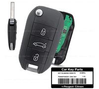 Funkschlüssel Schlüssel für Citroen C3 C4 DS4 DS5 Cactus Elysse Berlingo ab 2014