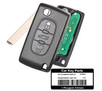 Funkschlüssel Schlüssel für Peugeot 301 308 408 508 2008 3008 5008 Partner 2010-