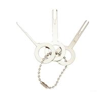 Funktionales 3-teiliges Auto-Elektroklemmen-Extraktionswerkzeug-Set zum nahtlosen Entfernen von Crimp-Steckverbindern