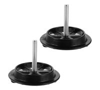 FUNOMOCYA Schwarze Ersatzreifen-Halterungsschraube aus verstärktem, wetterbeständigem, vibrationsdämpfendem Material, passgenauer Ersatz für Kompaktmodell Reserveradhalter