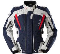 Furygan Apalaches Evo Damen Motorrad Textiljacke, weiss-rot-blau, Größe L