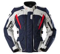 Furygan Apalaches Lady Evo Textiljacke Damen Blau / Weiß / Rot 2XL