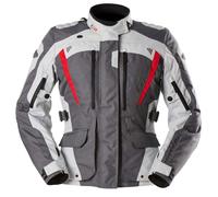 Furygan Apalaches Lady Evo Textiljacke Damen Grau / Weiß / Rot 3XL