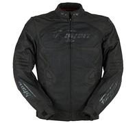 Furygan Herren Atom Vented Evo JACKEN UND MÄNTEL, Schwarz-schwarz, XL EU