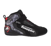 Furygan Motorradschuhe V4 Vented D3O – atmungsaktiv, Malleolus-Schutz – Schwarz/Grau Gr. 45 Herren