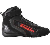 Furygan V4 Easy D3O Vented Motorradschuhe, schwarz-rot, Größe 39 für Männer